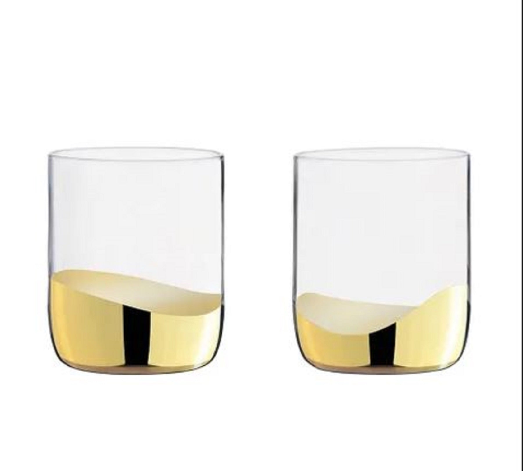 Tumbler Gold Wave set of 2