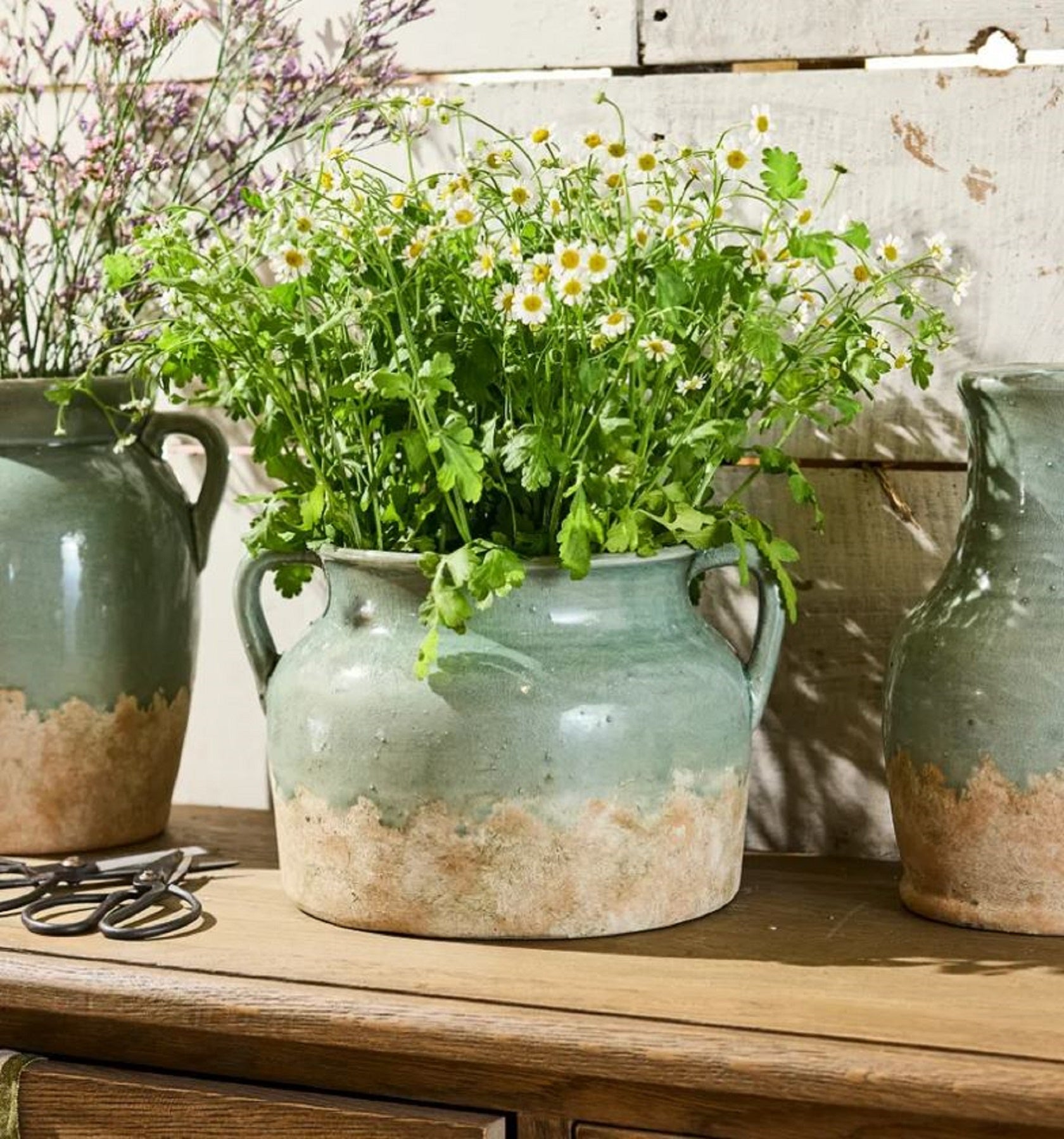 Varese Vessel Wide Pale Blue