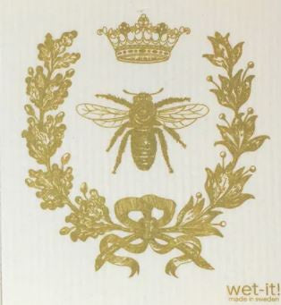 Florence Dish Cloth - French Bee Gold