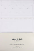 Embroidered White Dot Pillowcase Alice & Lily9418386026490