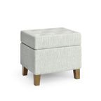 Albany Footstool - Buttoned