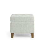 Albany Footstool - Buttoned