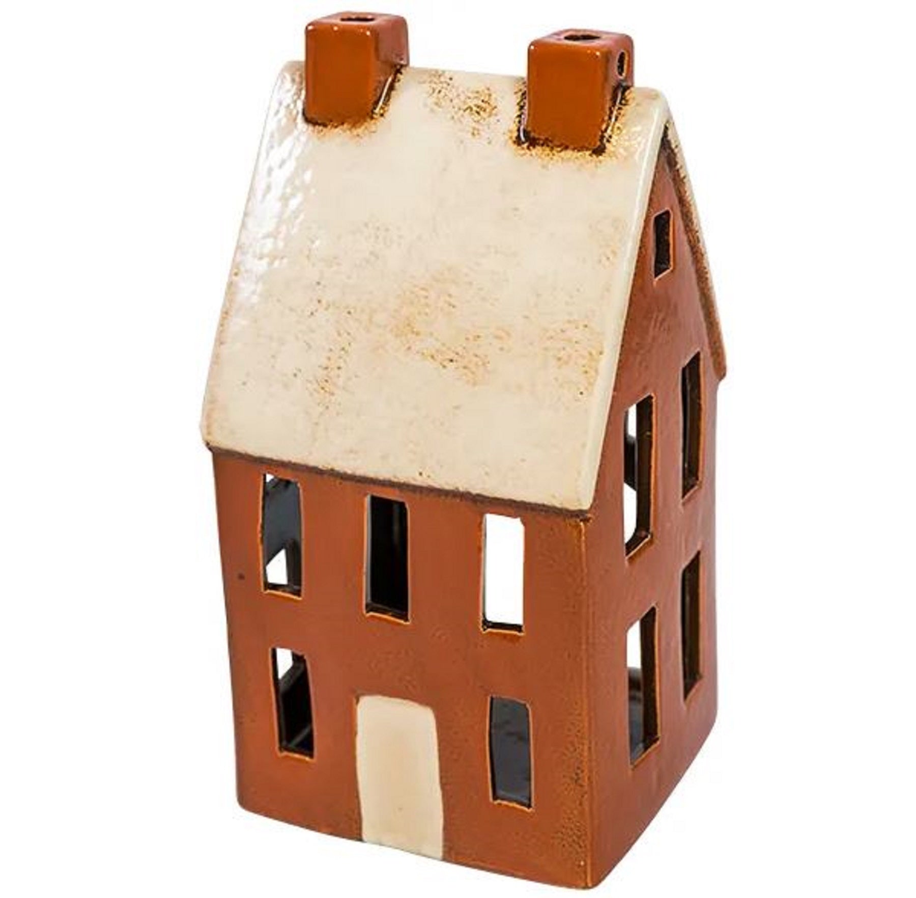 Alsace Tea Light Chalet Amber