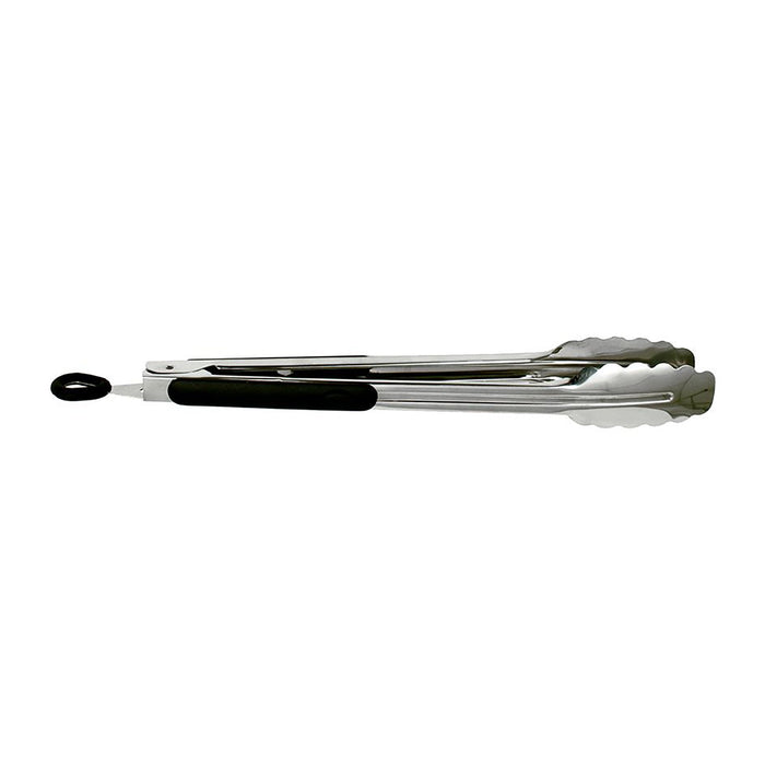 Appetito Stainless Steel Tongs 30cm with Rubber Grip