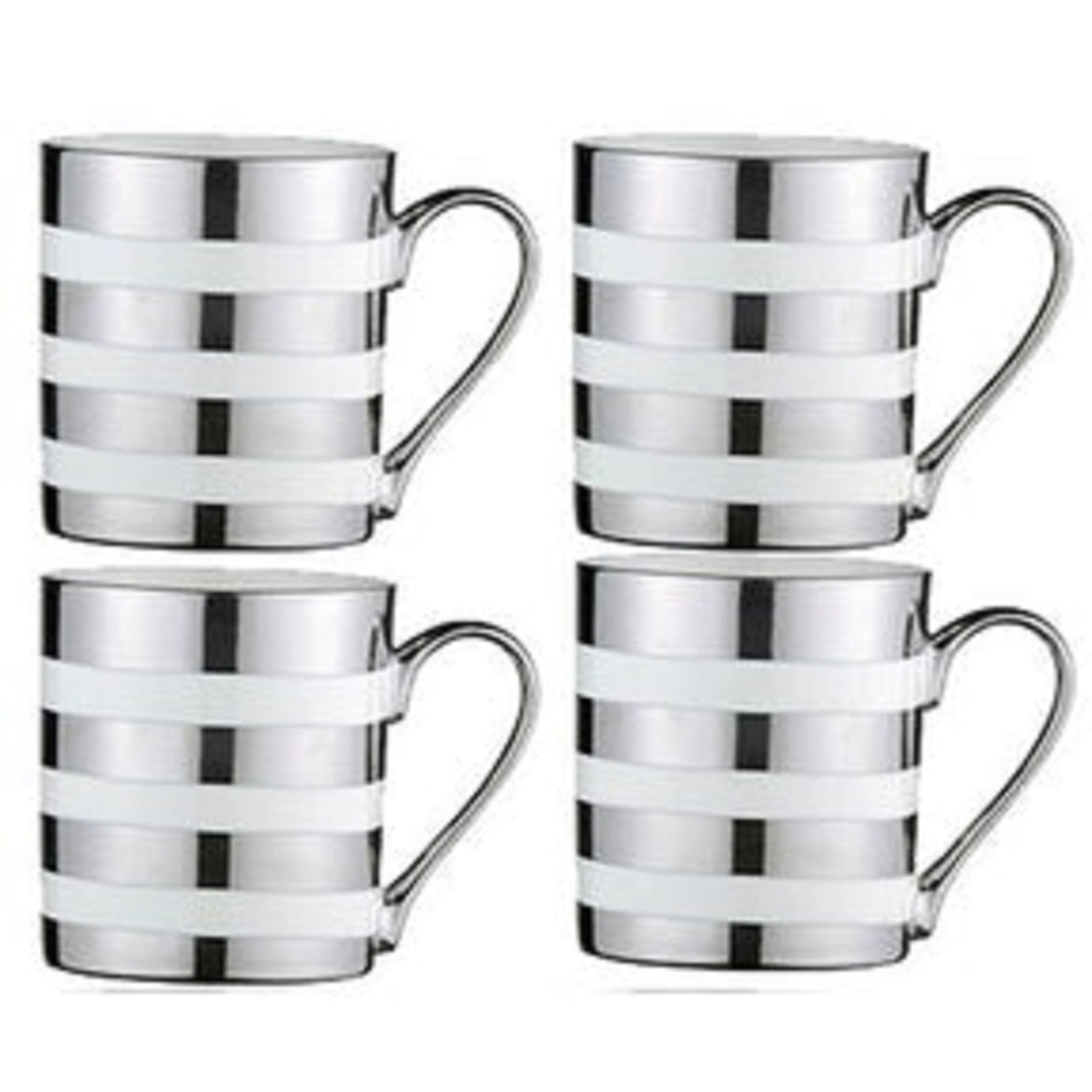 Bia Stripes Mug Platinum