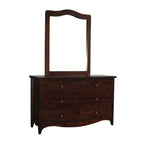 Brawton 6 Drawer Dresser with Mirror