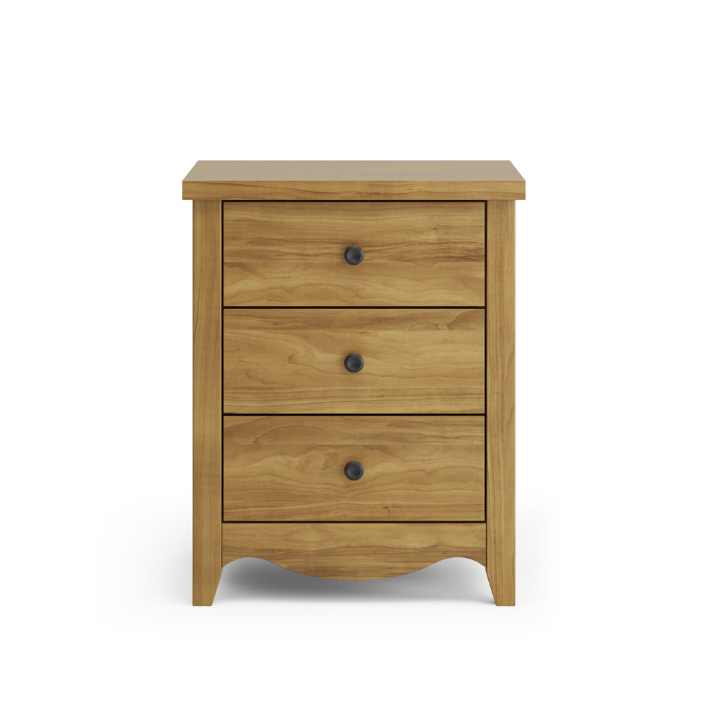 Brawton 3 Drawer Bedside