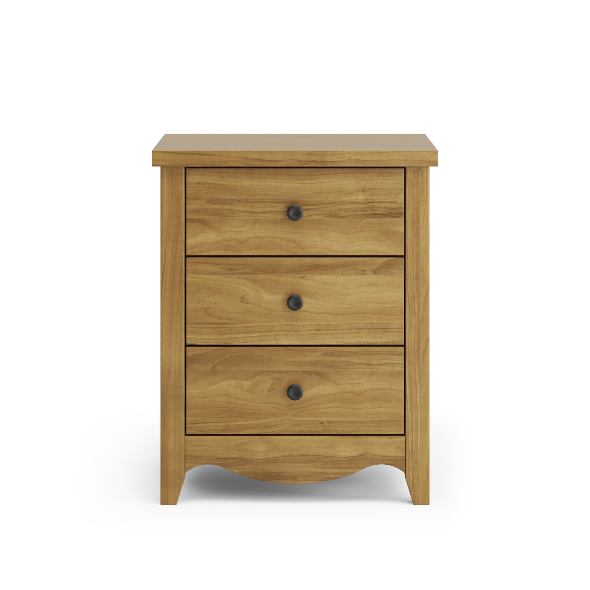 Brawton 3 Drawer Bedside
