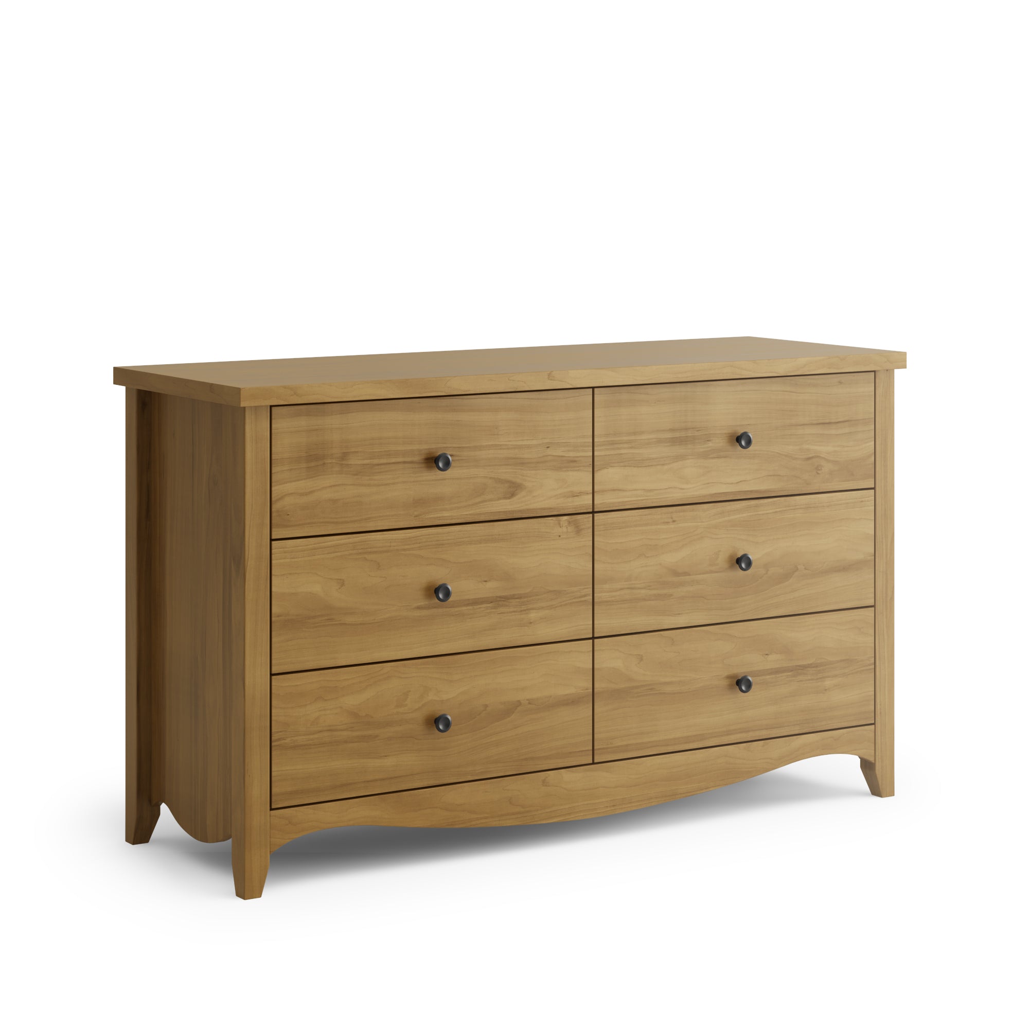 Brawton 6 Drawer Dresser with Mirror