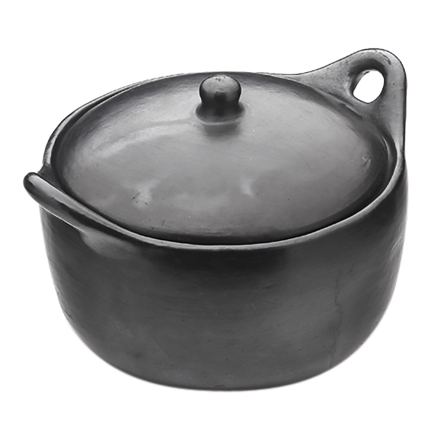 La Chamba Round Casserole Dish with Lid (size 2)