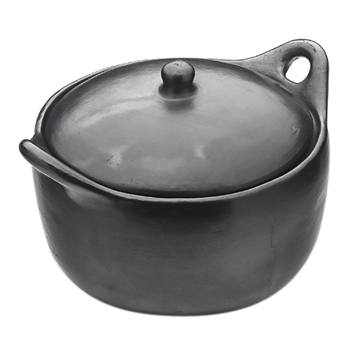 La Chamba Round Casserole Dish with Lid (size 2)
