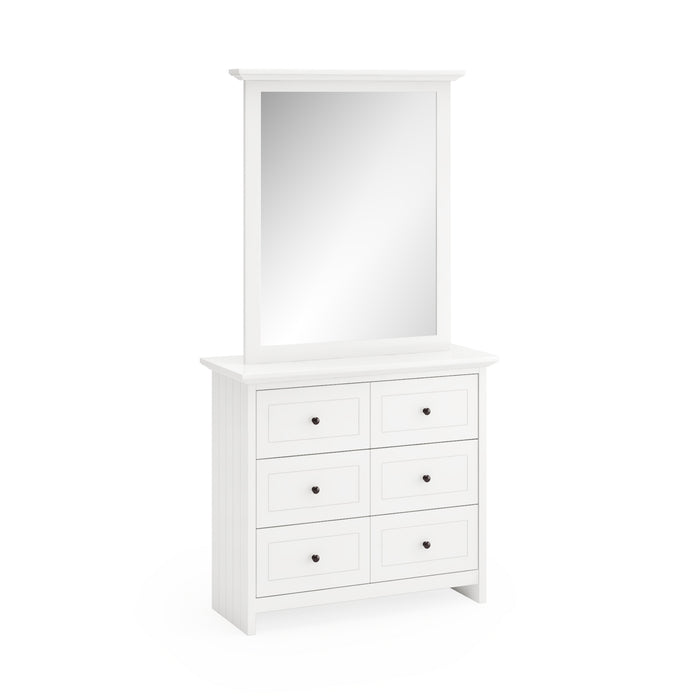 Le  Chambon 6 Drawer Dresser with mirror