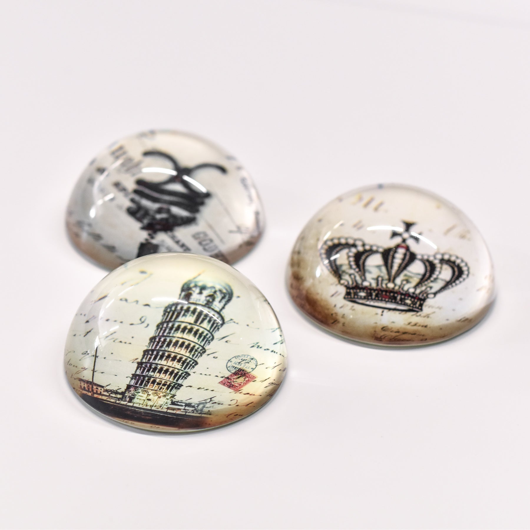 Glass Paper Weight (Assorted Designs)