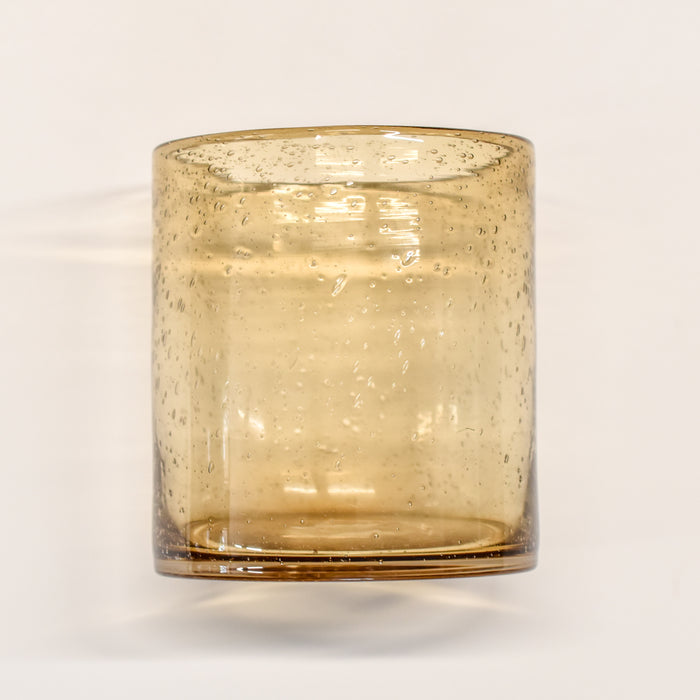 Glass Amber Vase