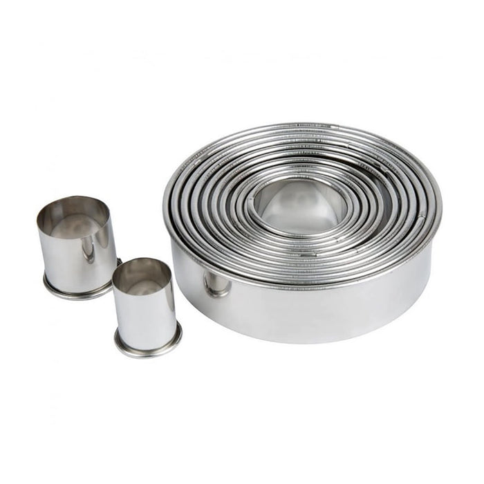 Daily Bake Round Straight Side Cookie Cutters