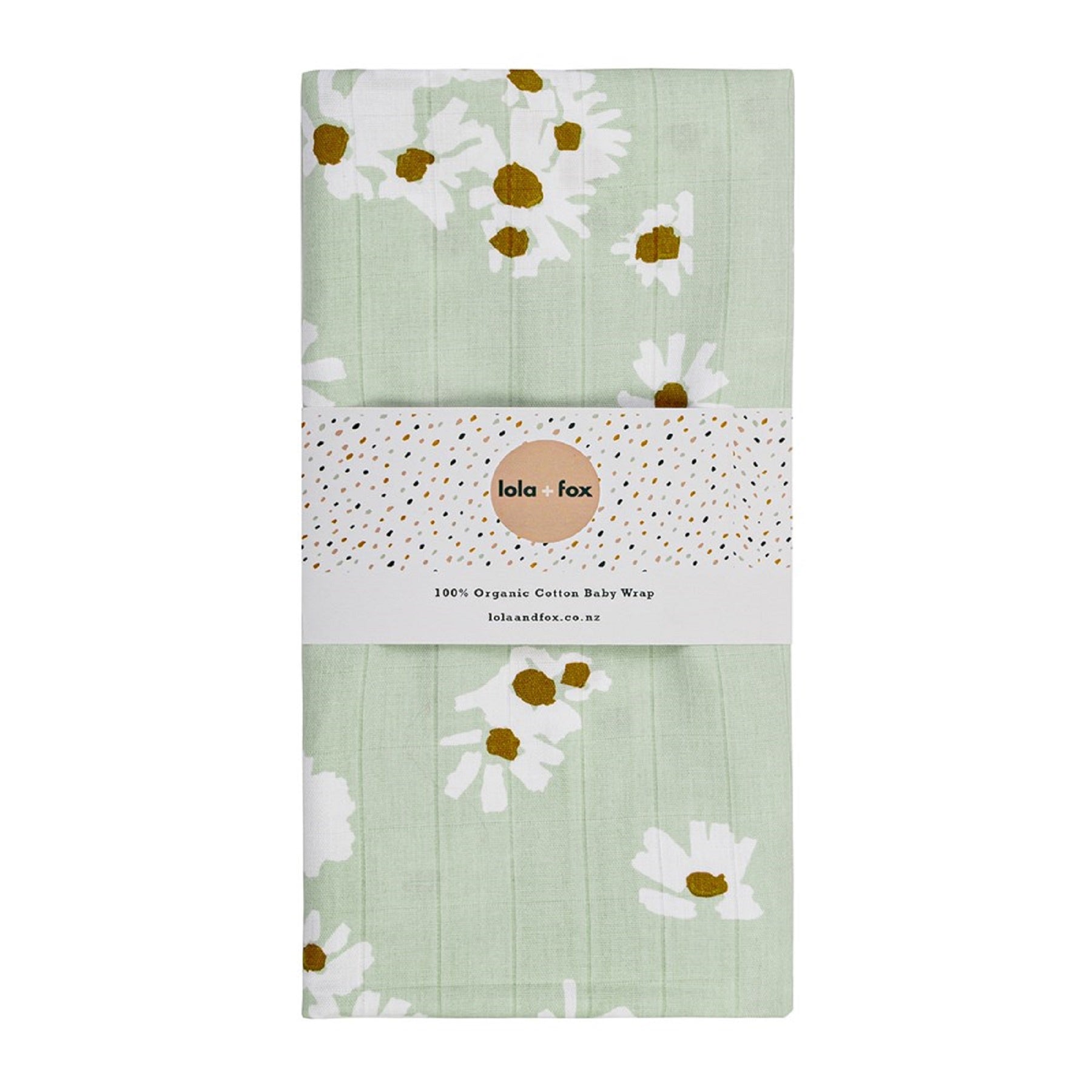 Baby Muslin Wrap Daisy Chain