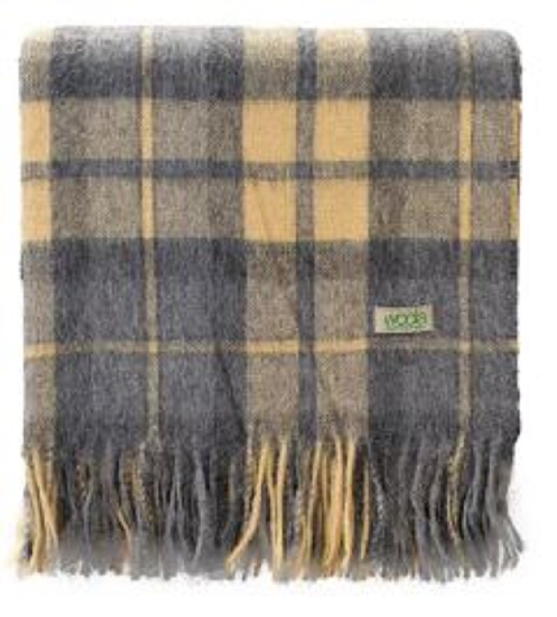 Throw  Woola Alpaca Merino Wool  Desert