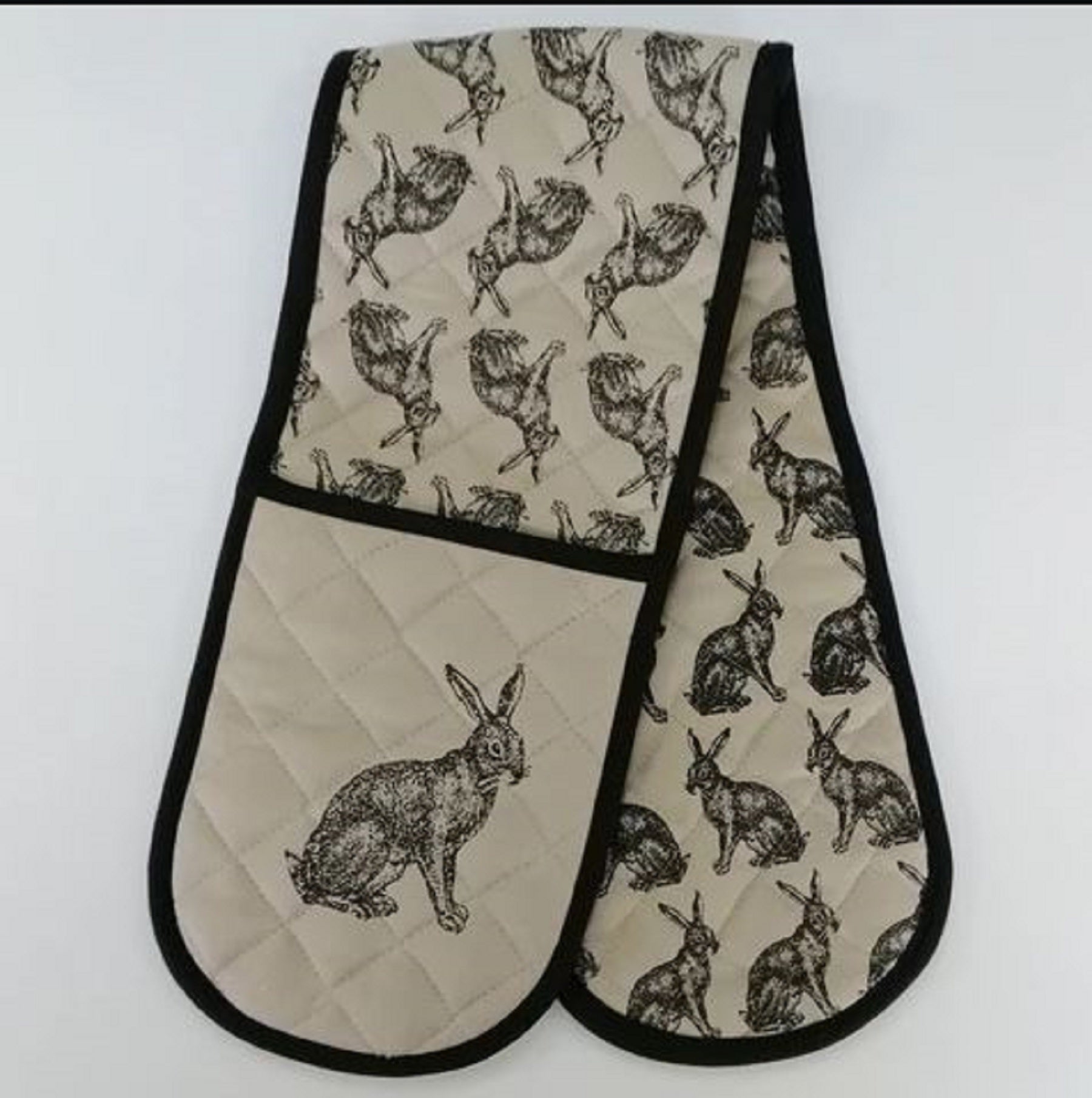 Double Oven Mitt Hare