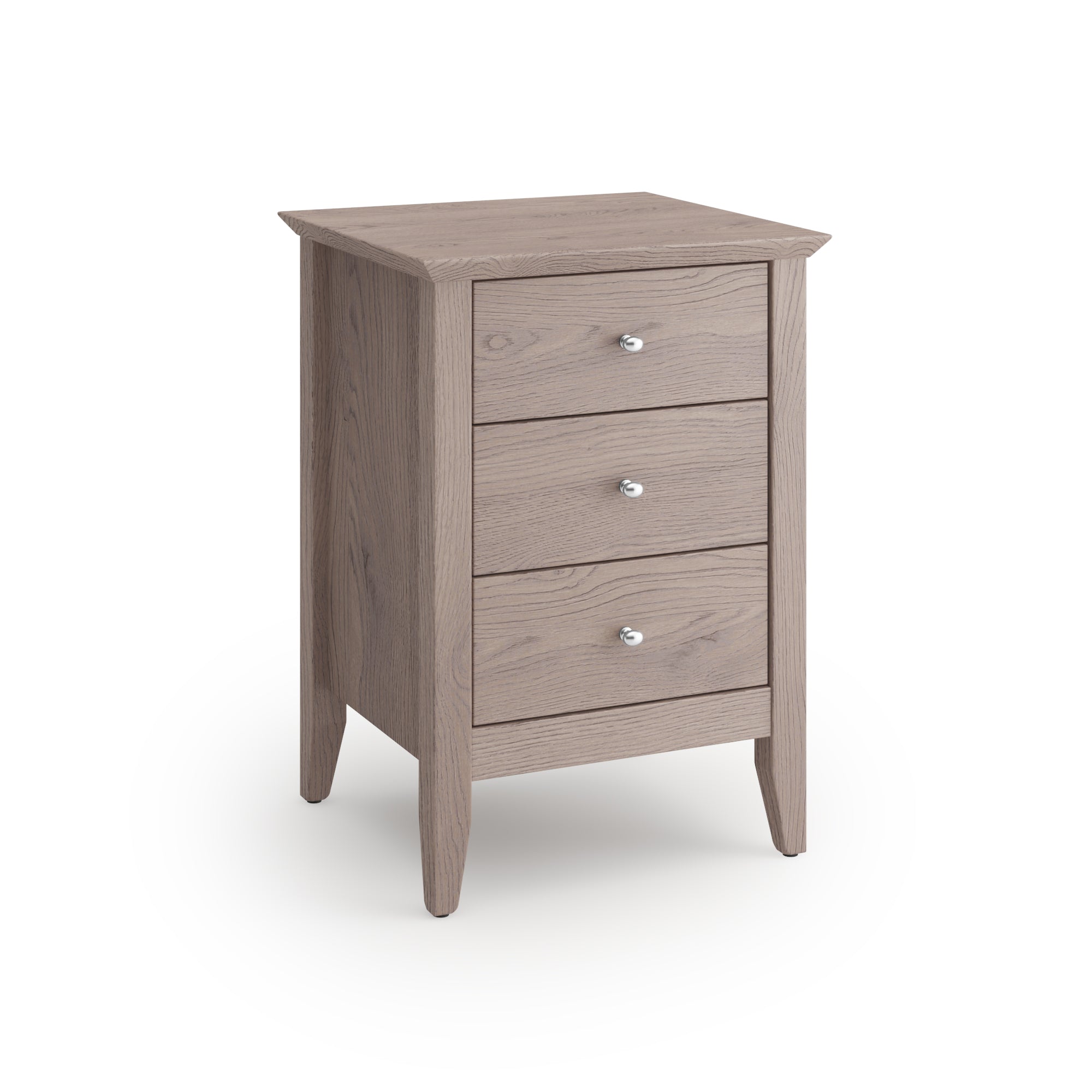 Ava 3 Drawer Bedside