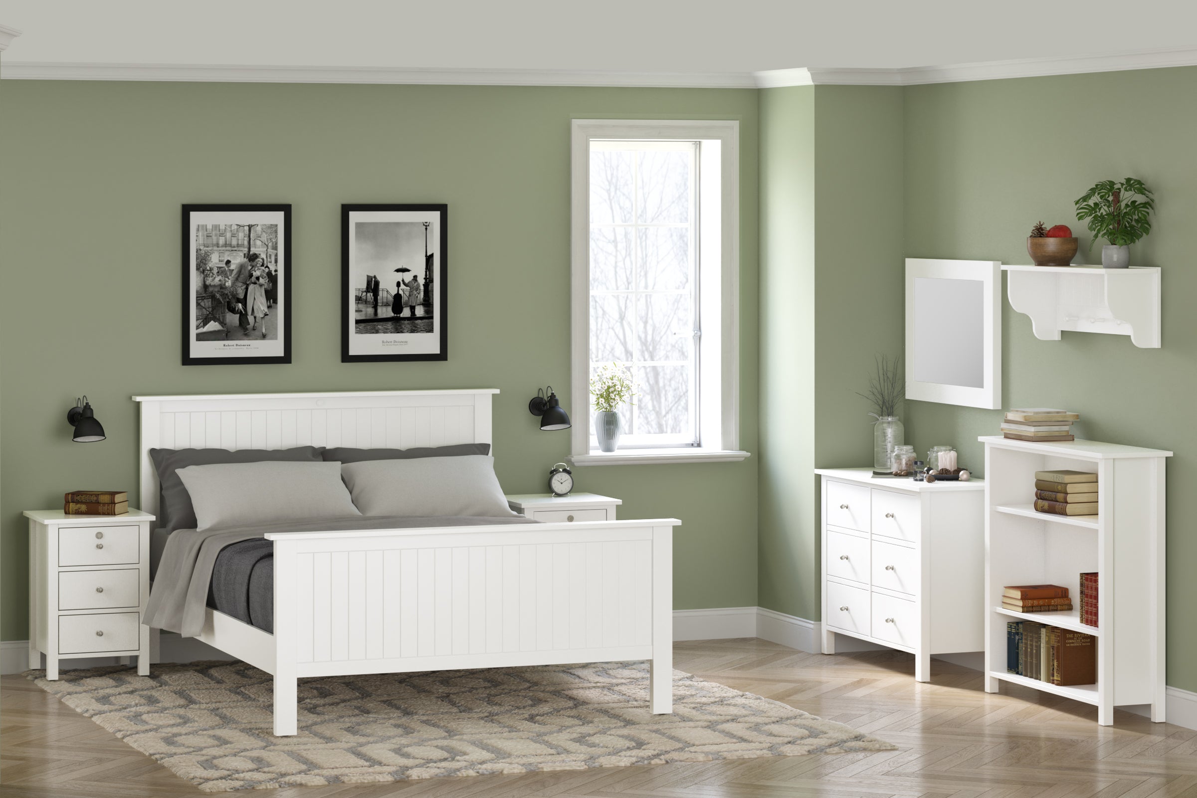 Apple Tree King Single Bed - Full End