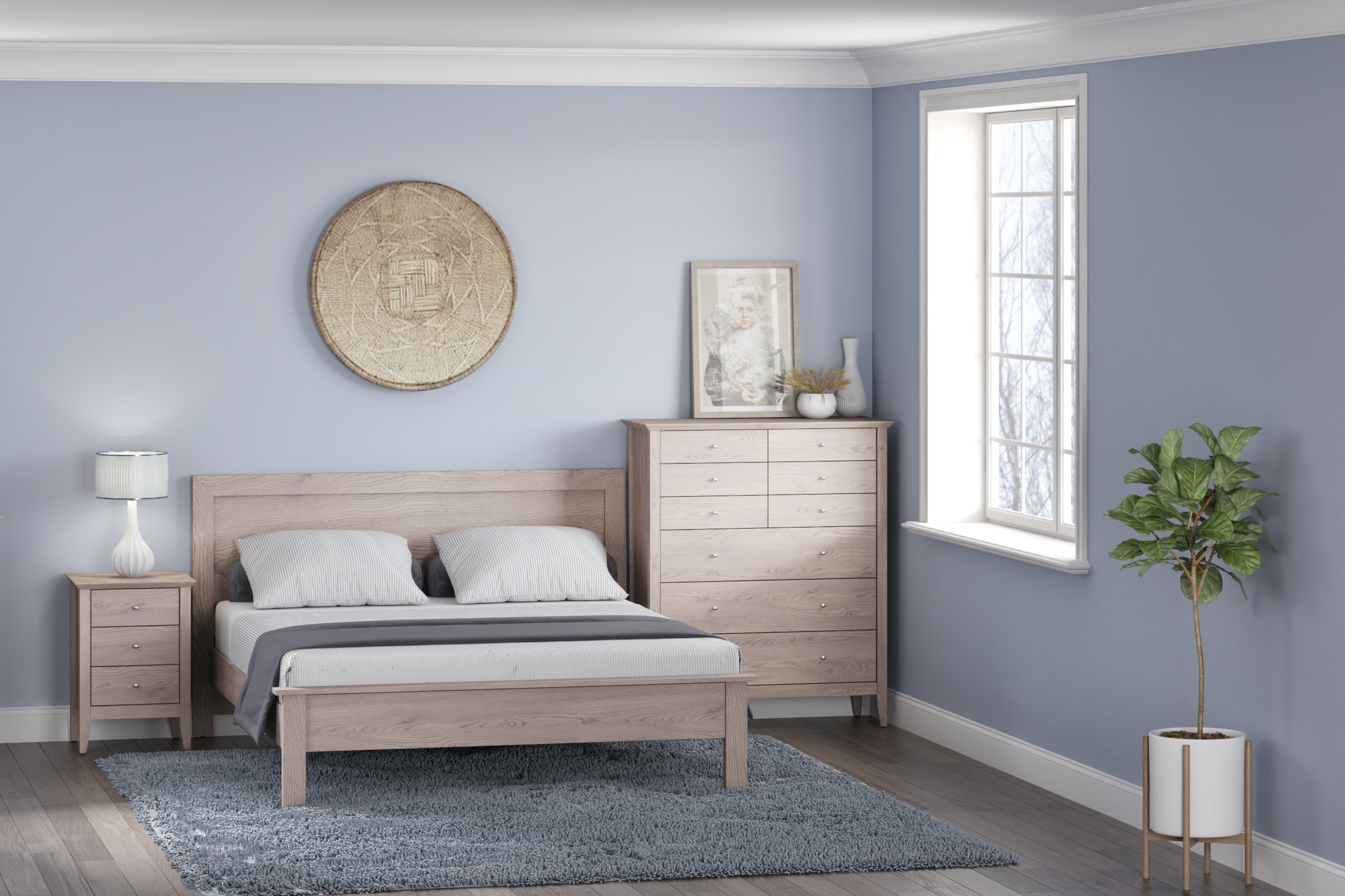 Ava 6 Drawer Tallboy