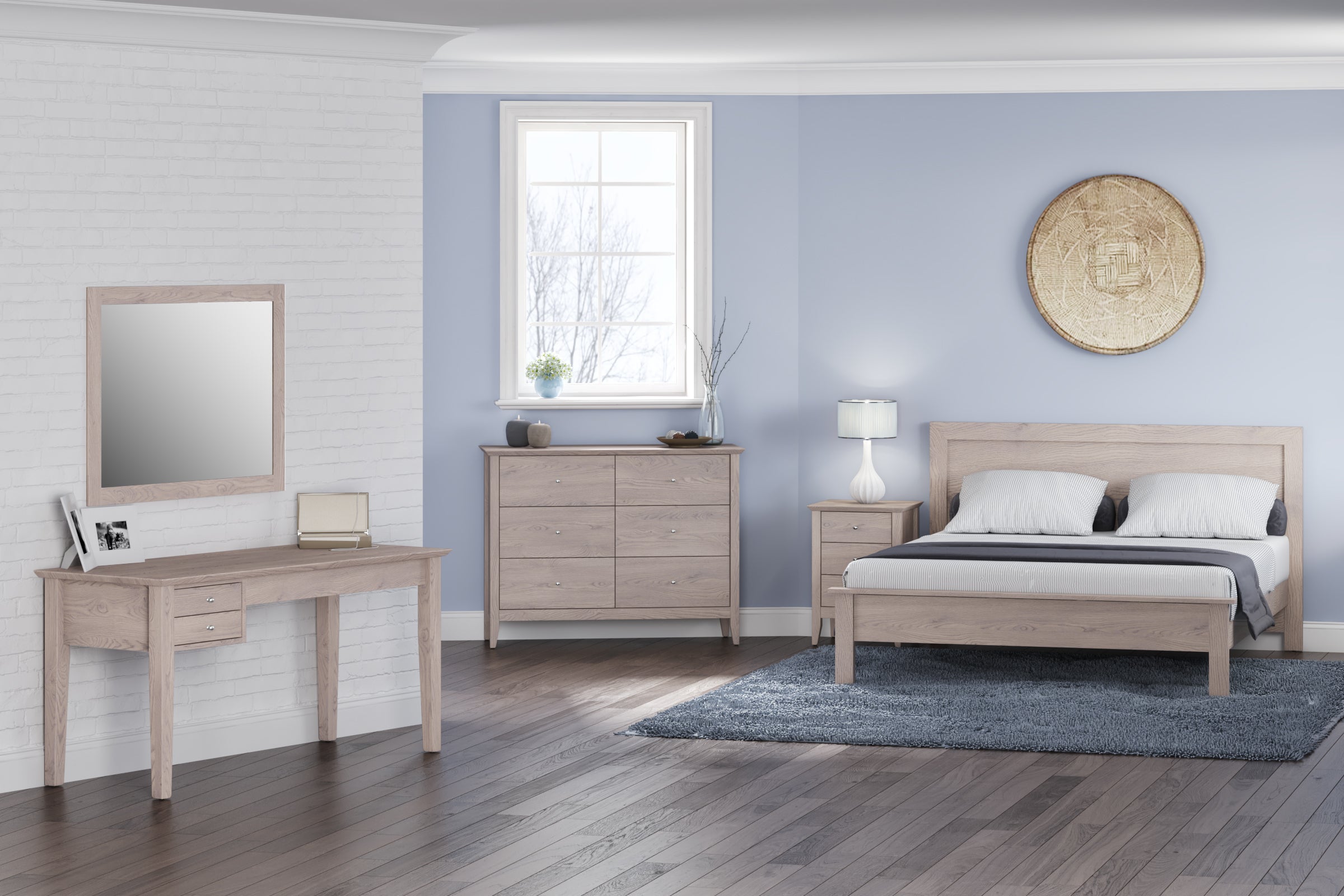 Ava Dress Mirror - Wall Hung