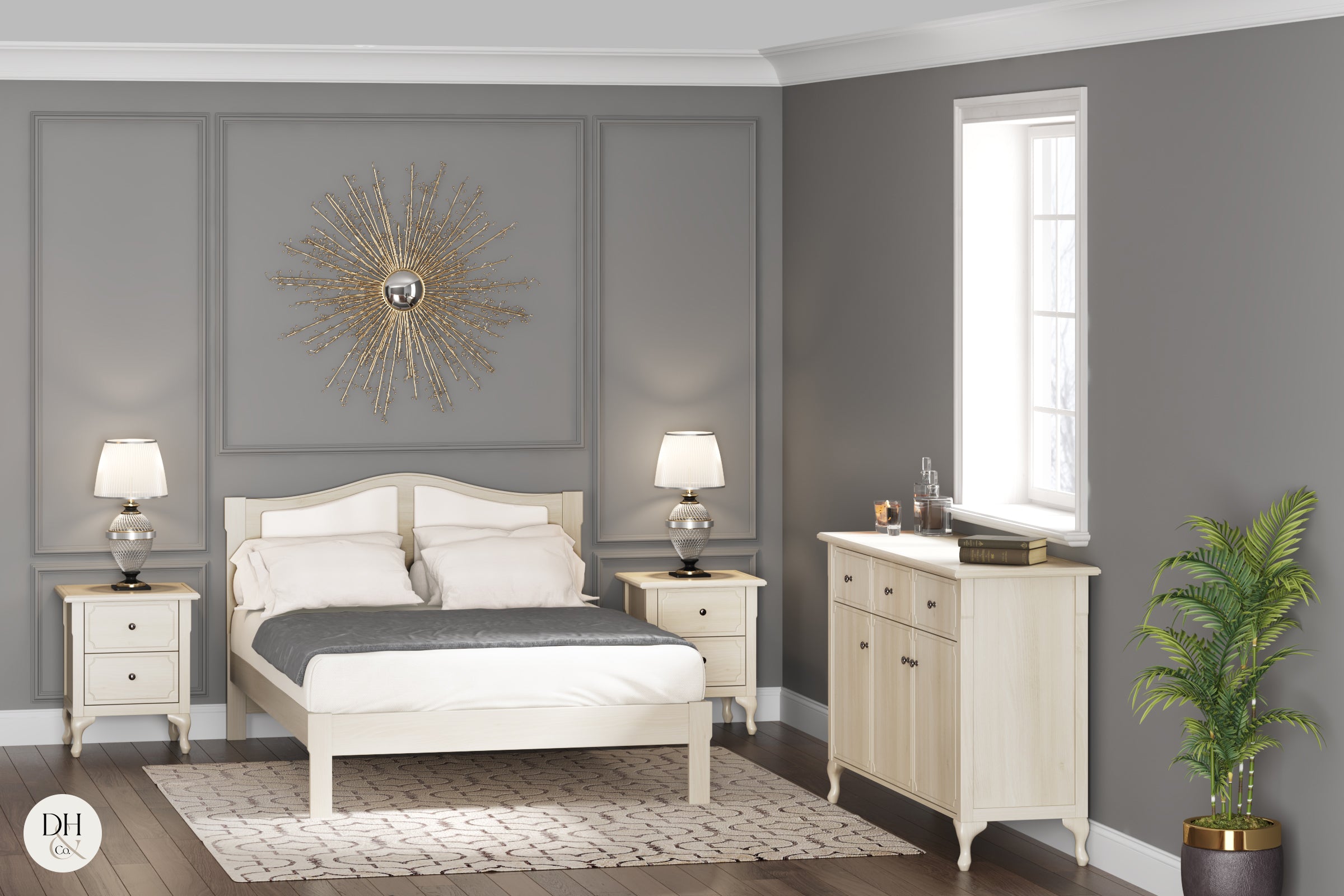 Marseille Super King Bed - Full End