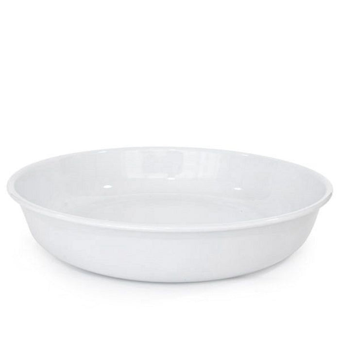 Dishy Enamel serving Bowl White 30cm