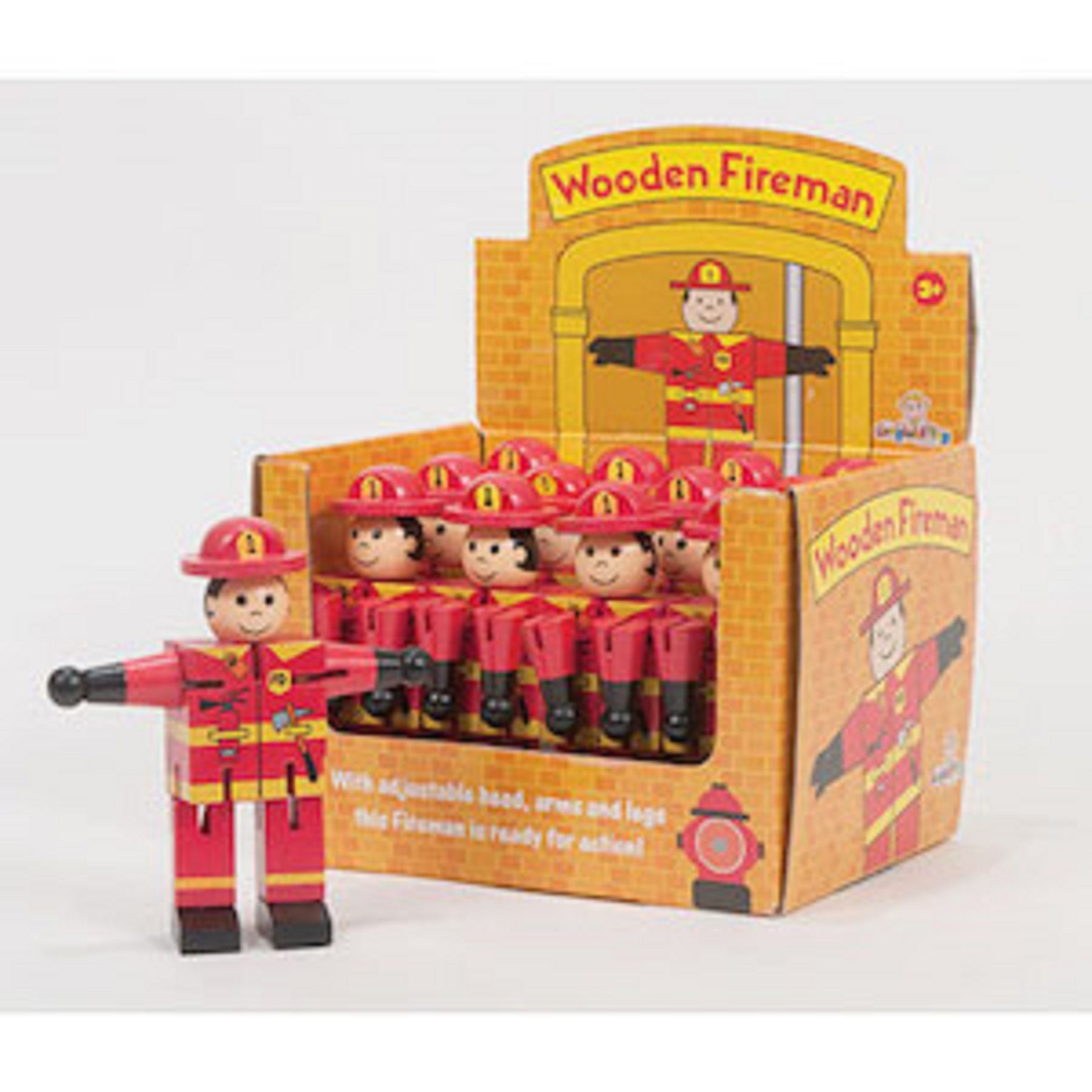 Wooden Fireman Sam