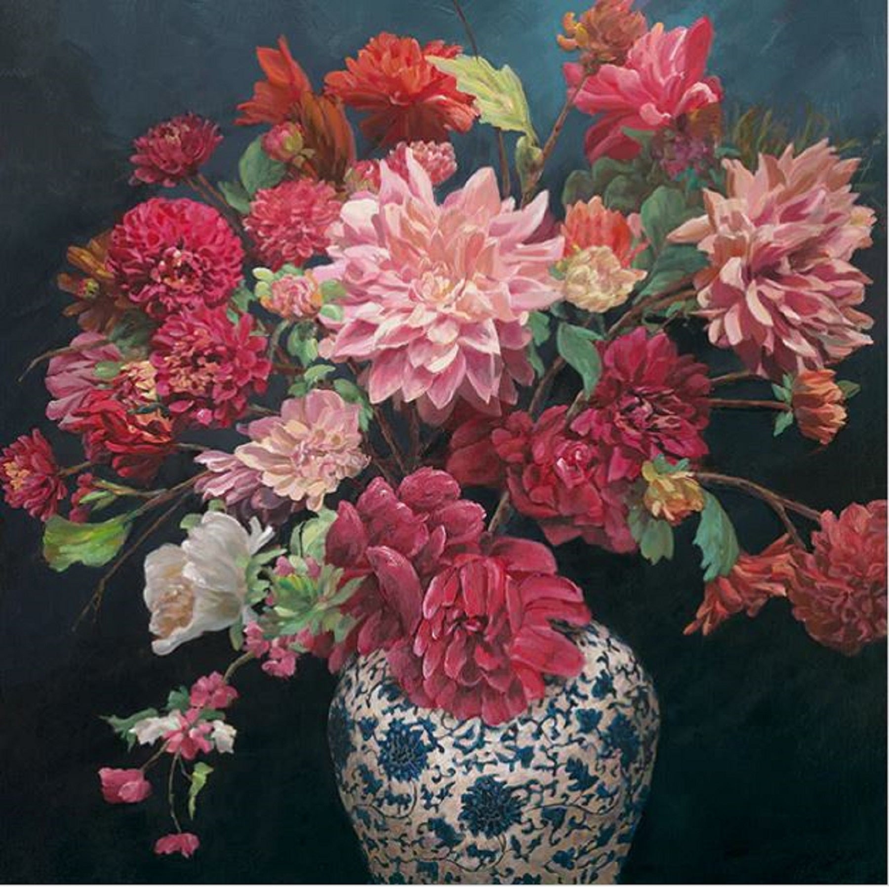 Art Flower Burst High Gloss