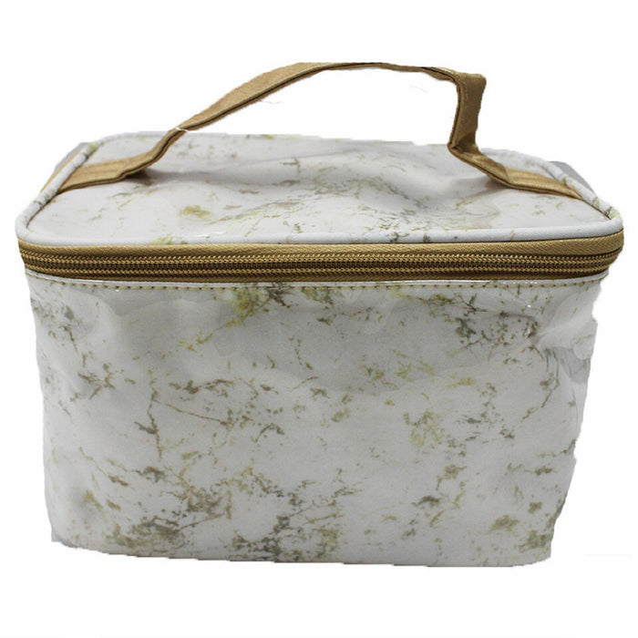 Toiletry Bag Gold Marble