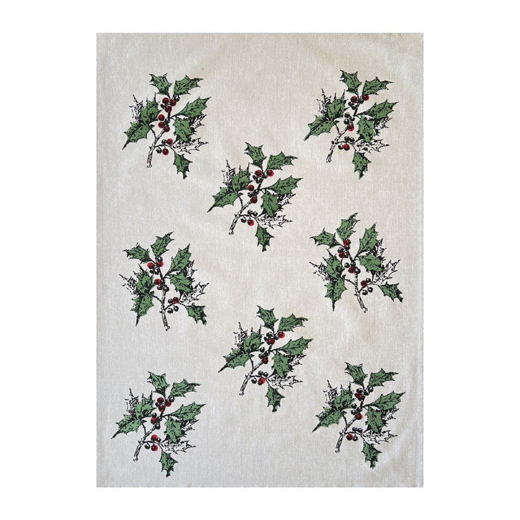 Tea Towel Holly