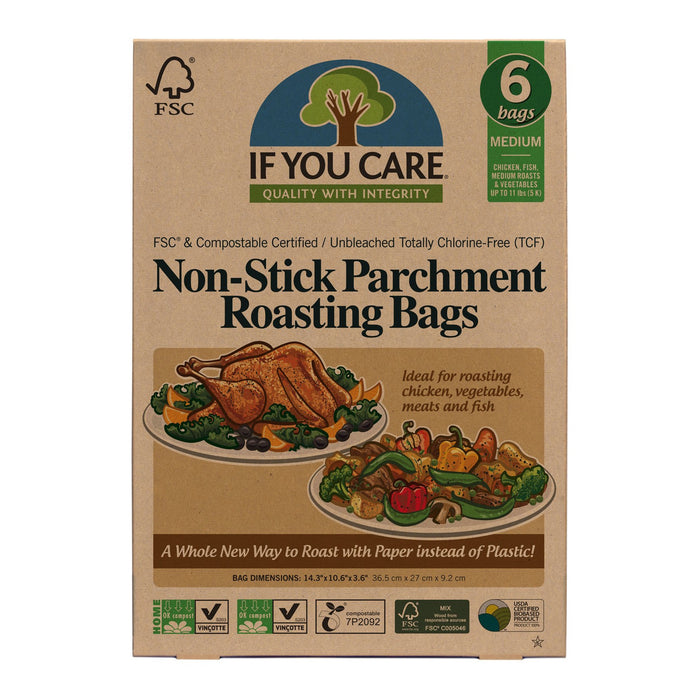 If you care Parchment Roasting Bags - Medium