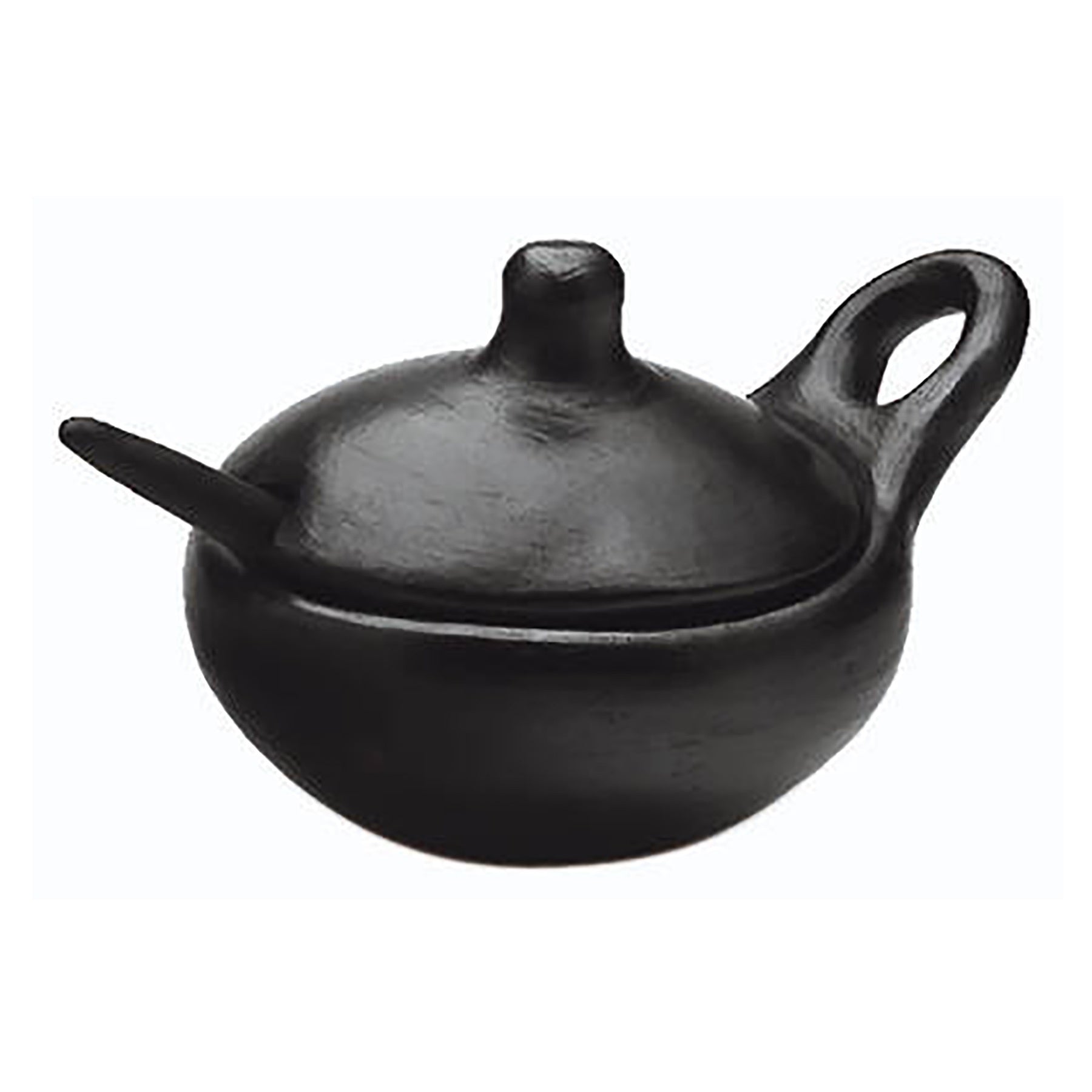 La Chamba Sauceboat with Lid and Spoon (3PC)