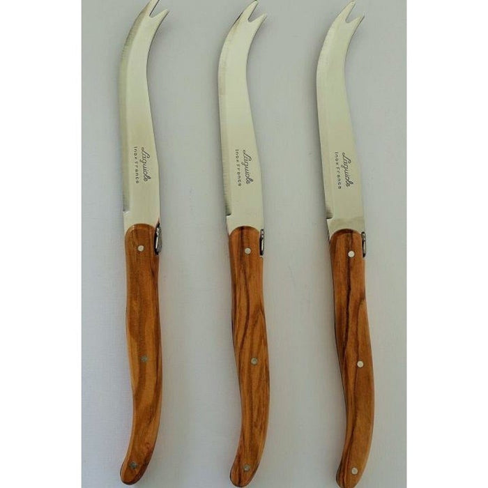 Laguiole Olive Wood cheese Knife long