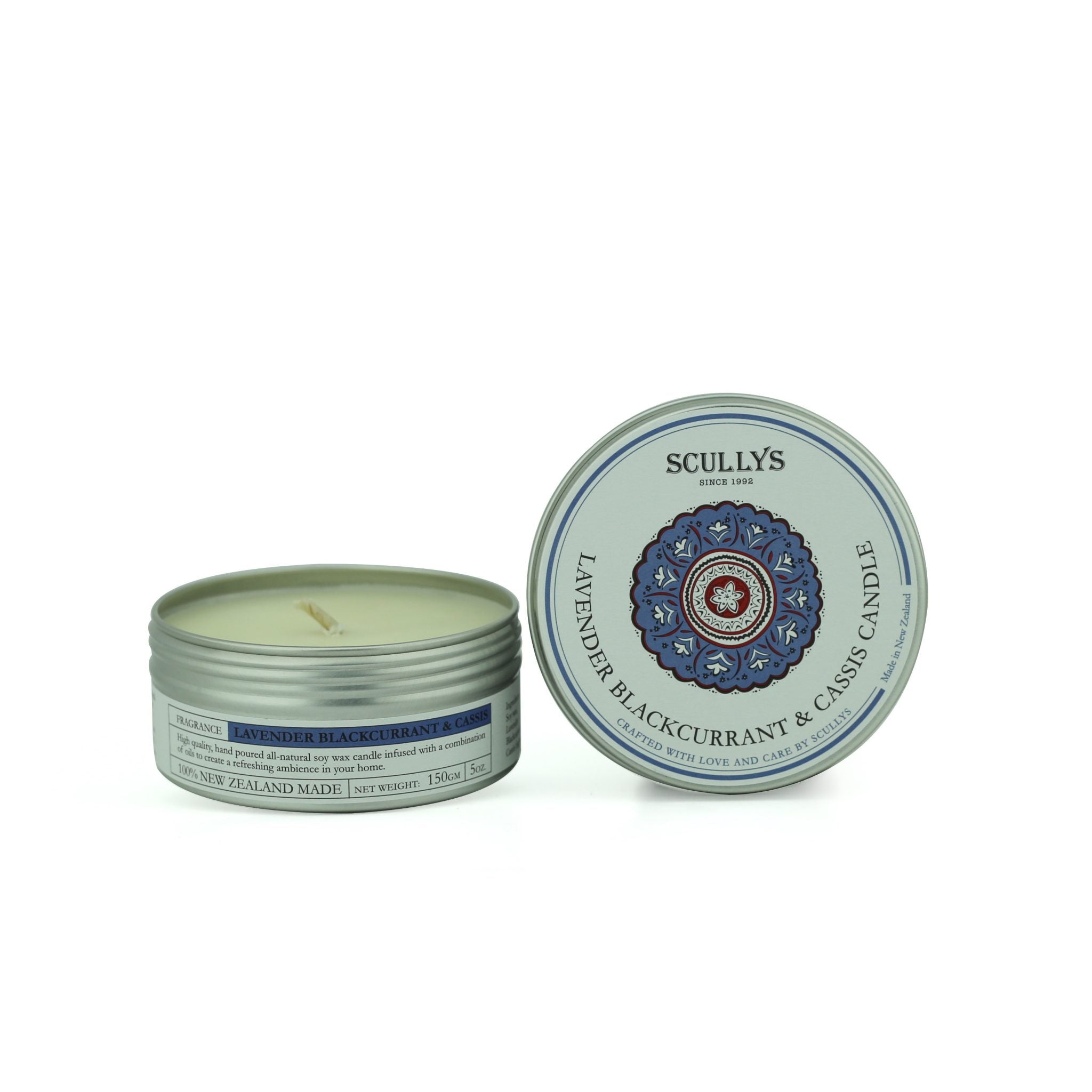Lavender Blackcurrant Soy Candle