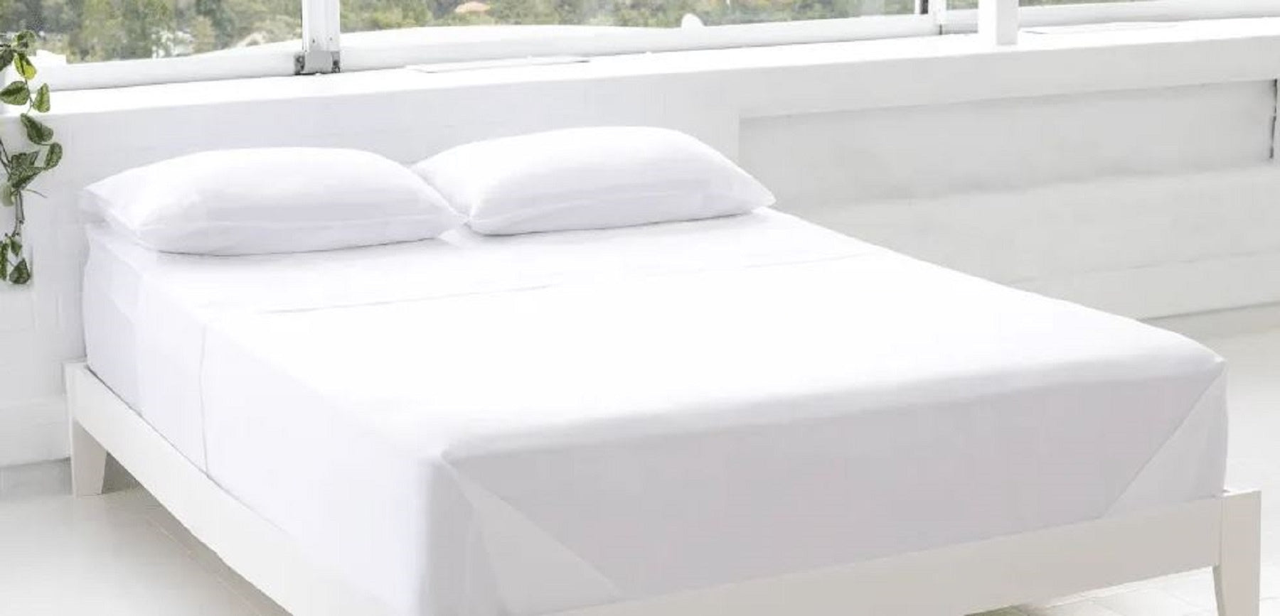 Sheet set Mazon Queen White