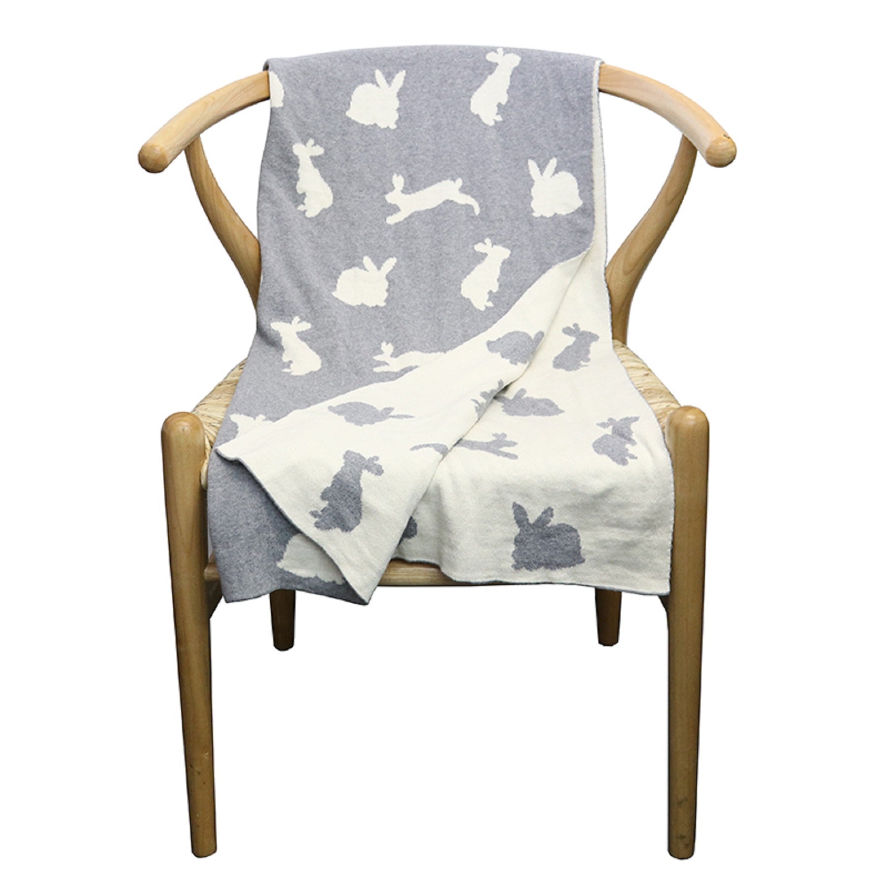 Throw Cotton Multi Bunny