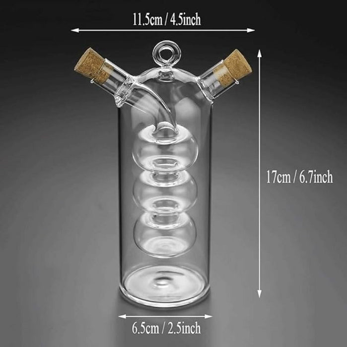 Oil Vinegar Bottle Glass
