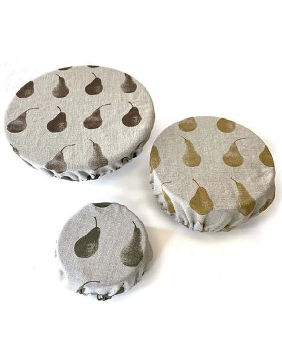 Food Covers set of 3 Pear