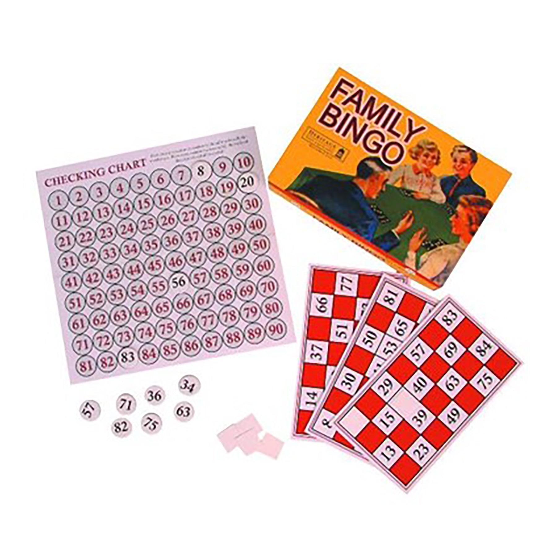 Retro Family Bingo