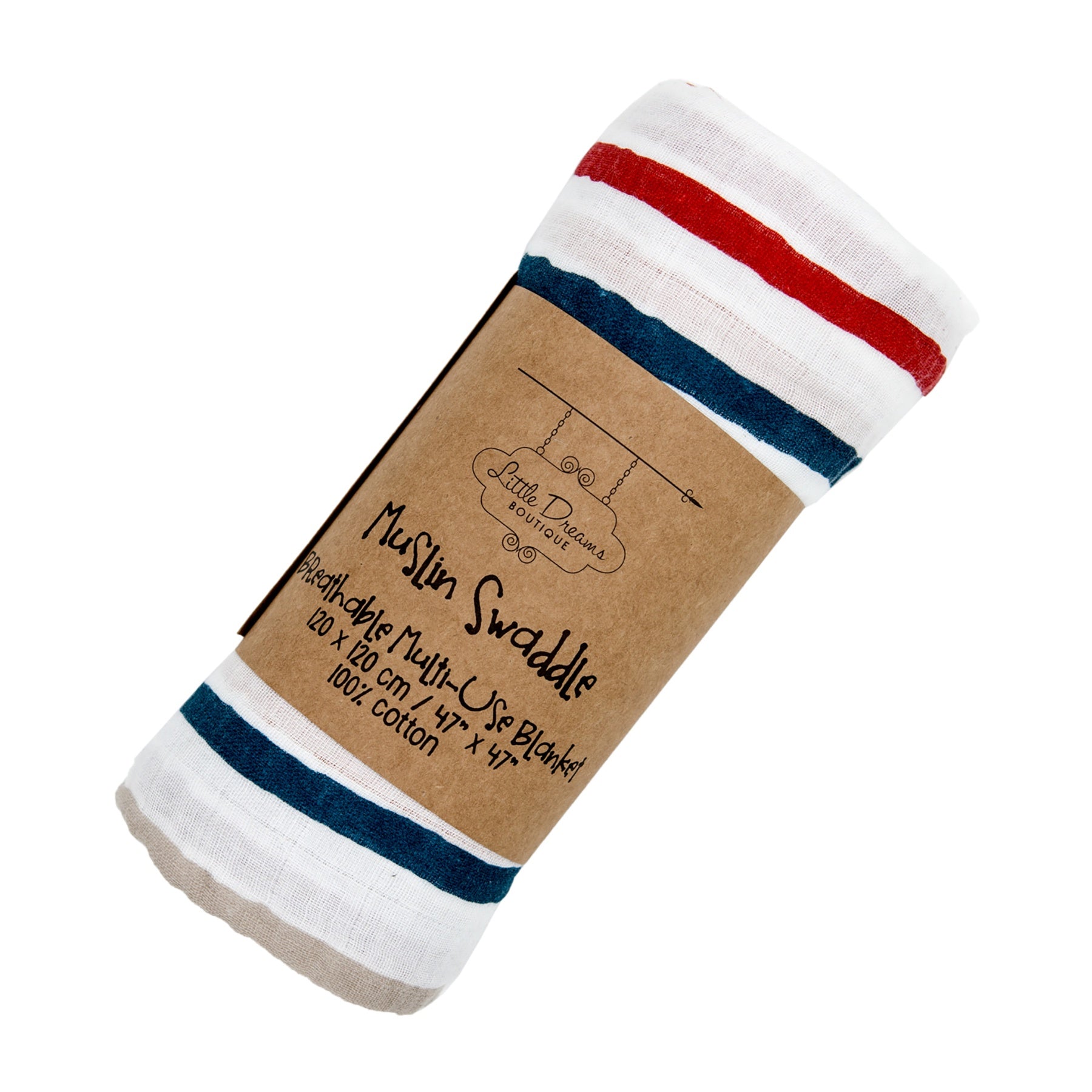 Muslin Wrap Stripped Pattern