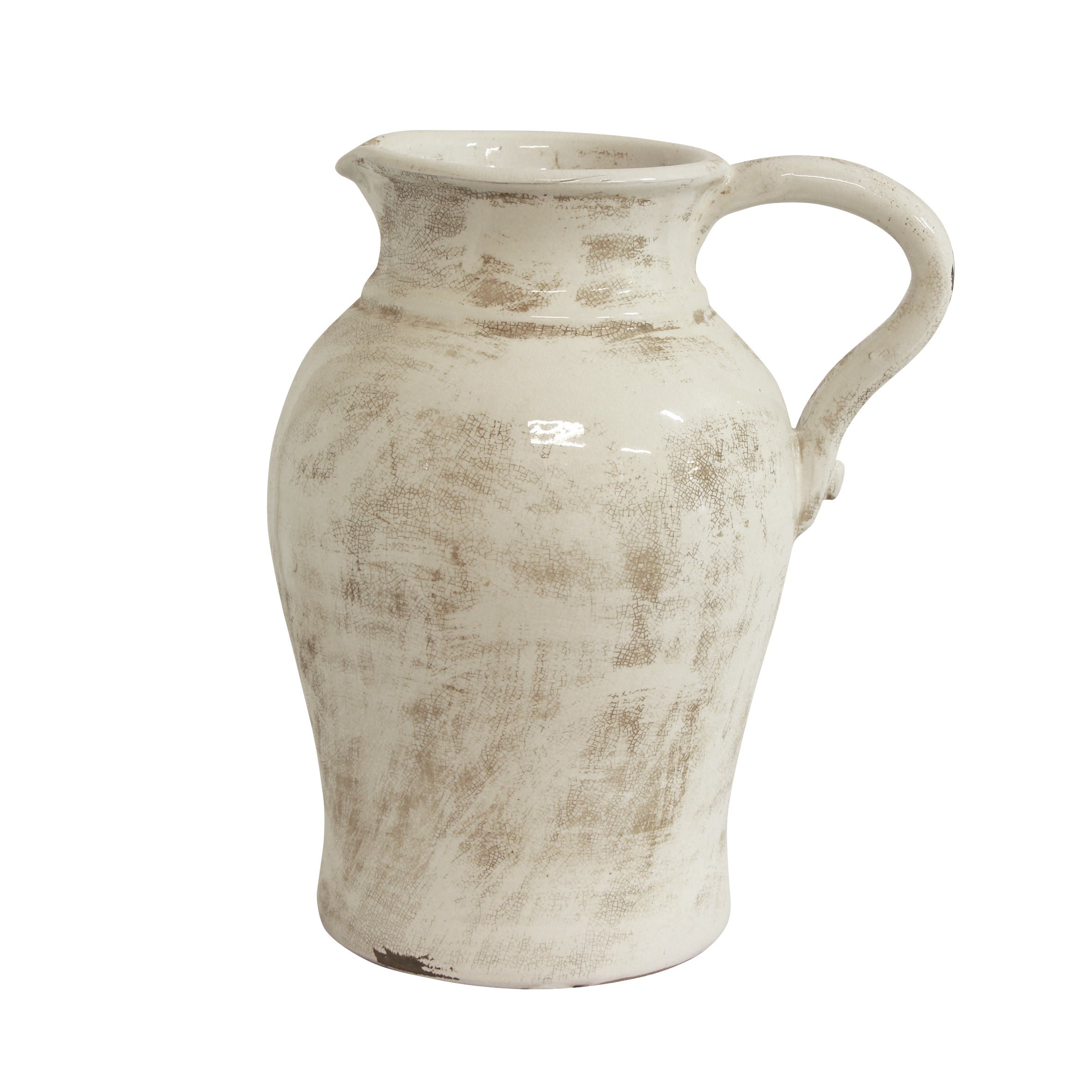 Luna Aged White Jug