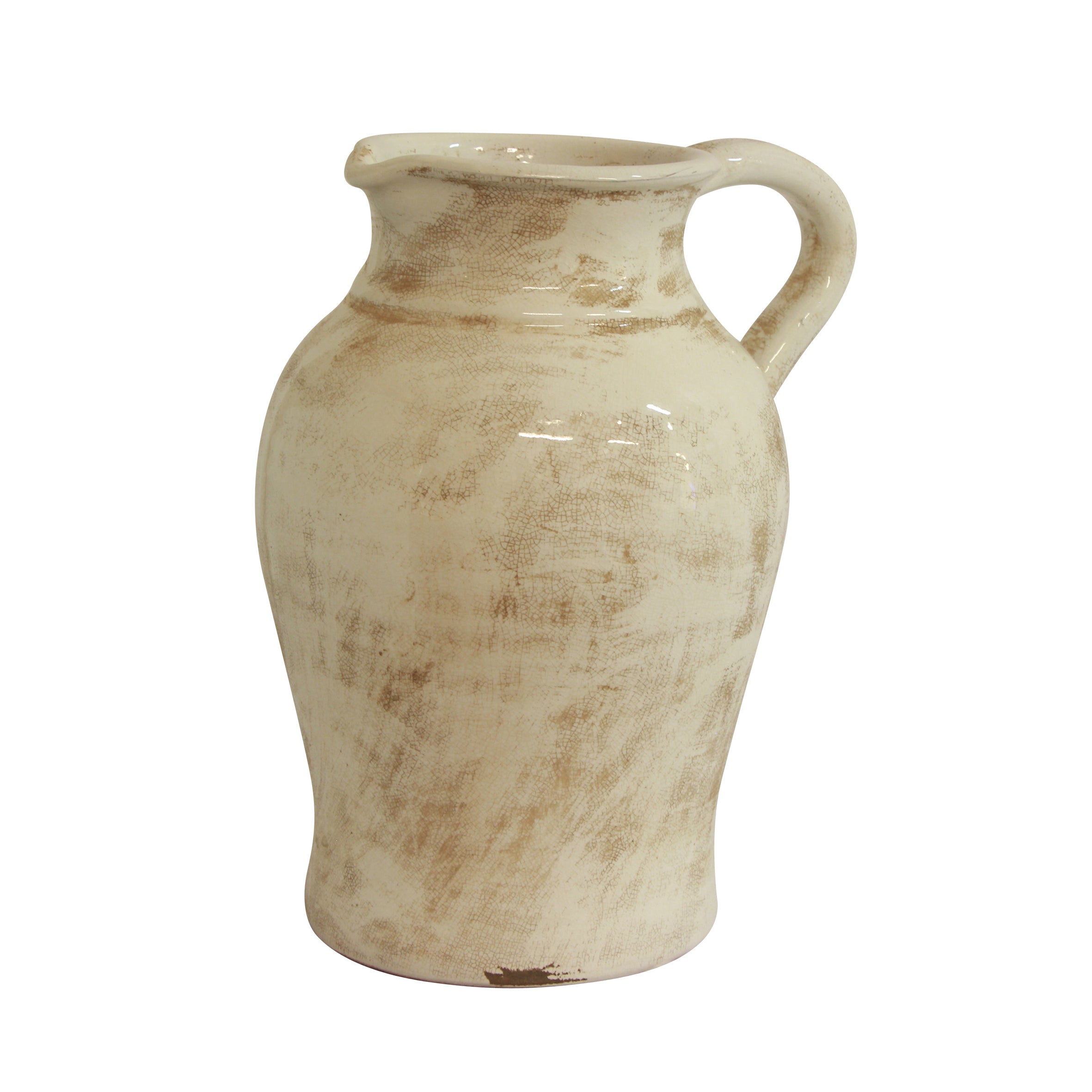 Luna Aged White Jug