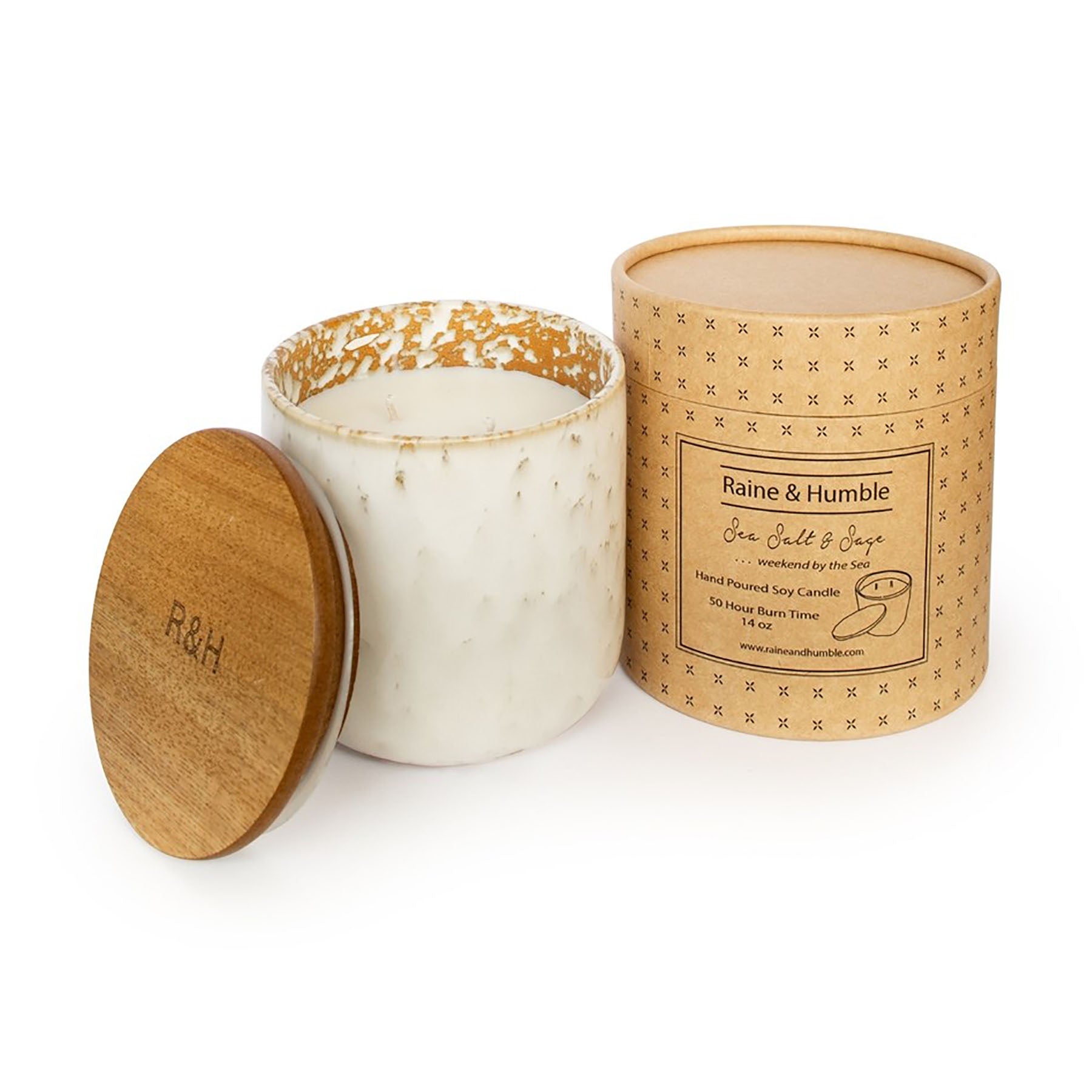 Sea Salt & Sage Candle in Cannister