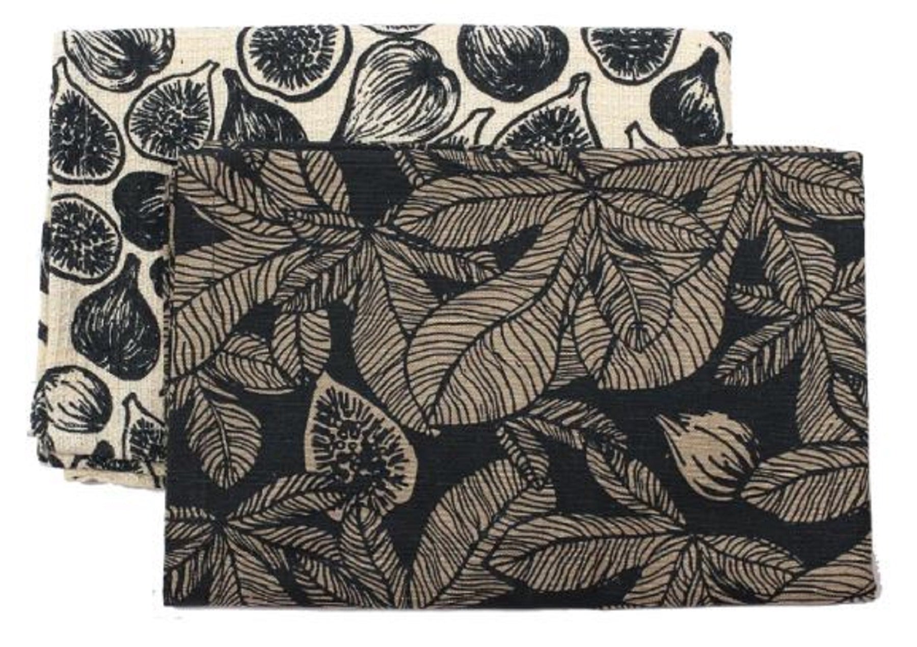 Tea Towel Pack Fig Tree Slate