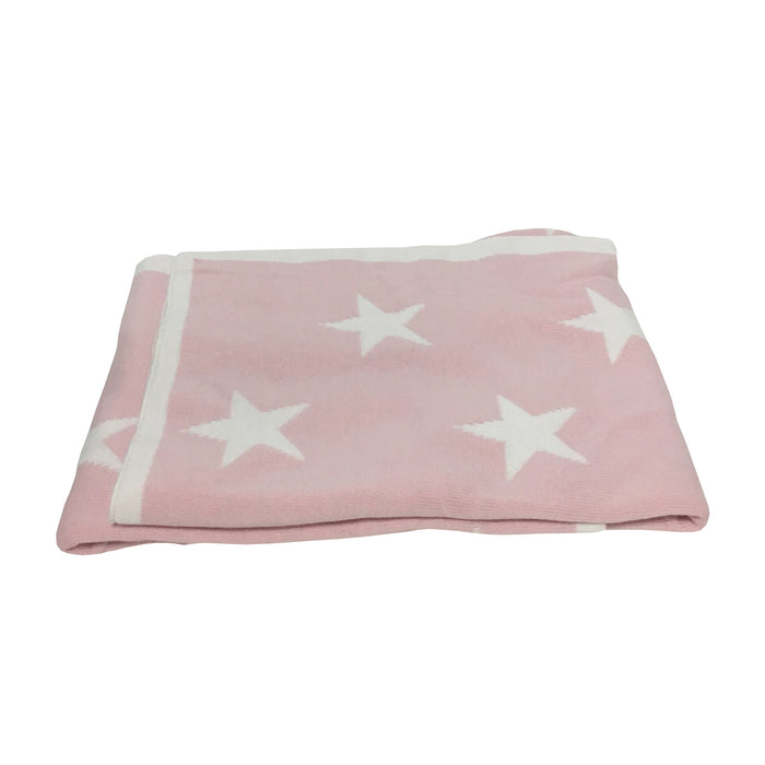 Star Blanket Pink/Blue