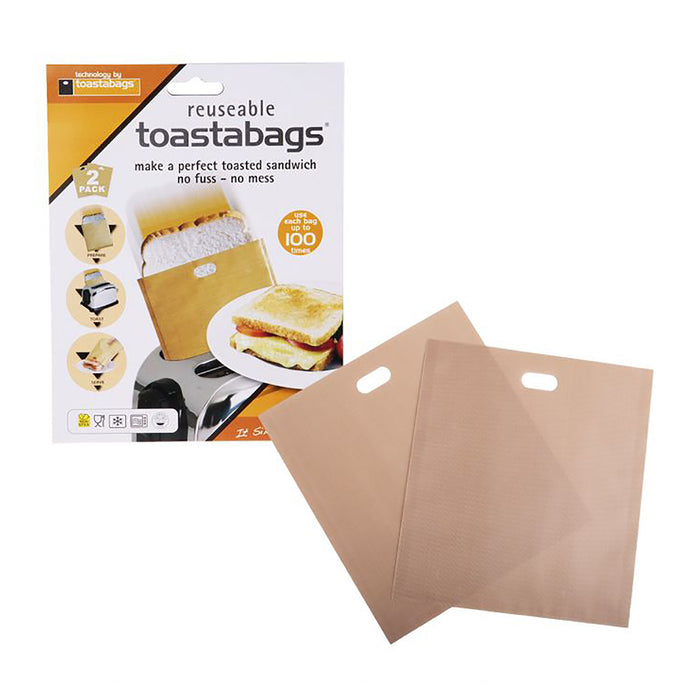 Toaster Bag Gold - Reuseable Toastabags