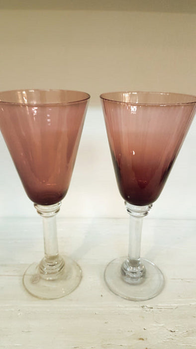 Talbot Wine Glass Purple