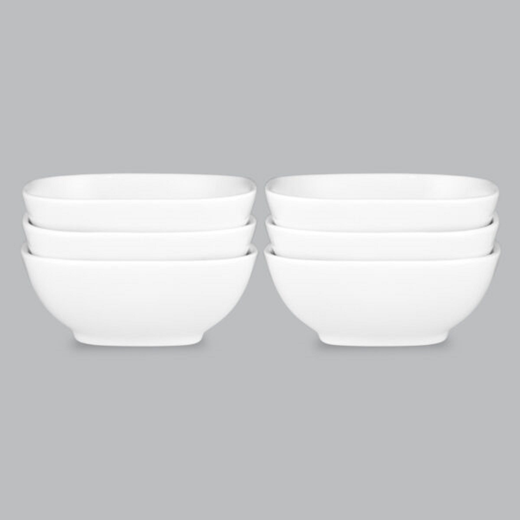 Bowl Set 10cm White x6
